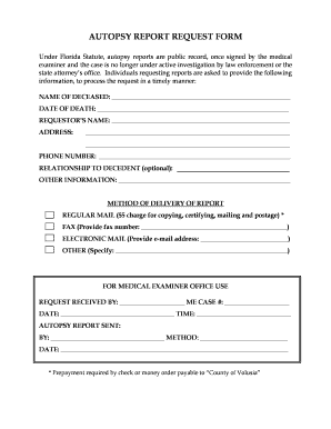 report request form fillable volusia autopsy report request form report request form fillable volusia autopsy report request form