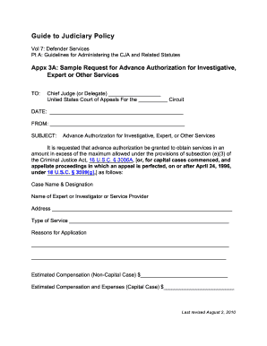 Irs letterhead - Guide, Vol 7A, Appx 3A - U.S. Courts - uscourts