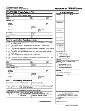 Travel document form - musc travel clinic