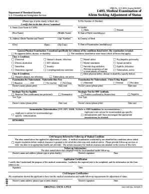 Interview evaluation form - I 693 fillable form 2010