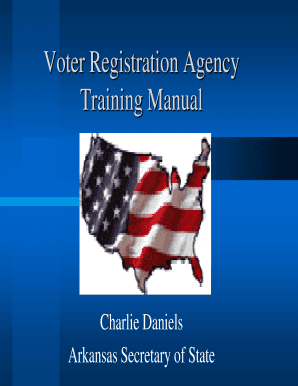 voter registration act new york training manual form