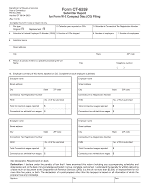 Connecticut Form CT-6559