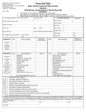 filable form au 724