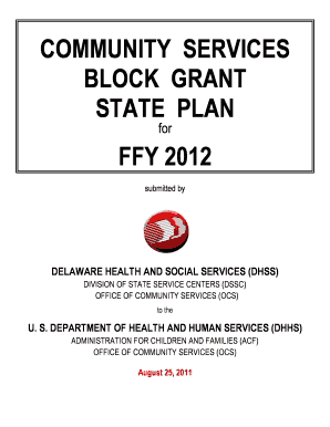 louisana csbg state plan for 2012