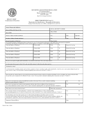pacga.org Georgia separation notice template