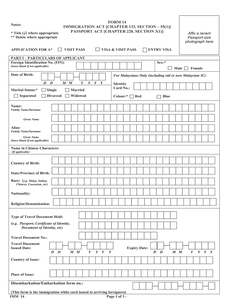 Singapore Form 14a Fill Out Sign Online DocHub