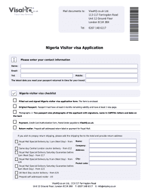 Proving intent to return to home country sample letter - nigeria visa forms pictures