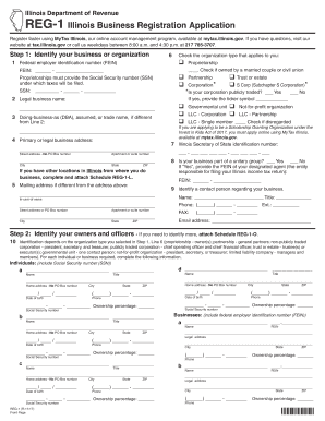 Illinois Business Registration Application