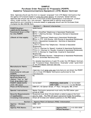 Proposal speech sample - porfp