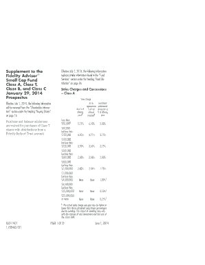 Fillable Online Fidelity Advisor Small Cap Fund Class Ticker A Fscdx T Fsctx B Fax Email Print Pdffiller