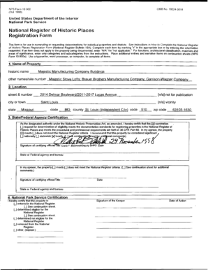 National Register of Historic Places Registration Form