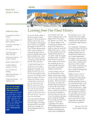 Cash flow budget example pdf - NEVADA FLOODPLAIN MANAGEMENT NEWS - water nv