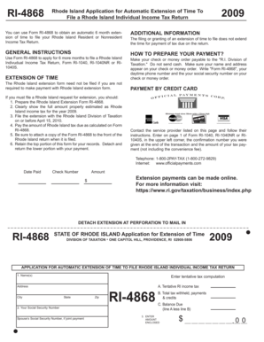 Rhode Island Form RI-4868