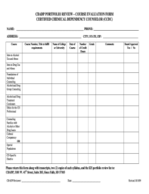 oregon dpsst course evaluation form