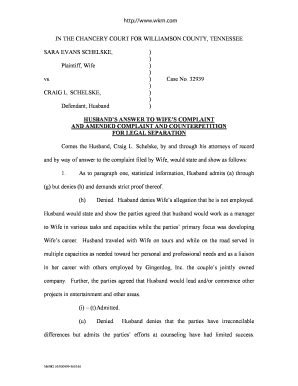 schelske counterclaim