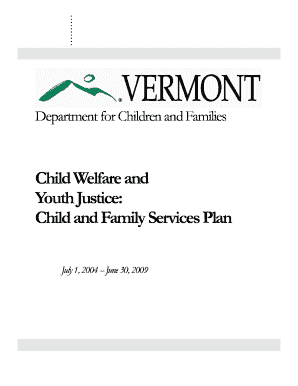 Child Welfare and Youth Justice: Child and Family Services ... - DCF - dcf vermont