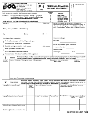 pdc form