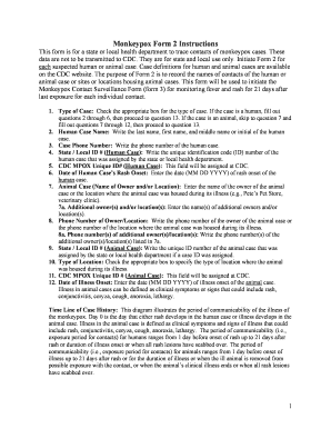 Monkeypox Contact Surveillance Form 2