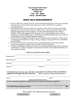 Organization Representative Form