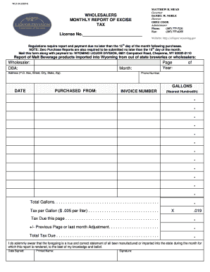 Olcc standard quote and sepcification form