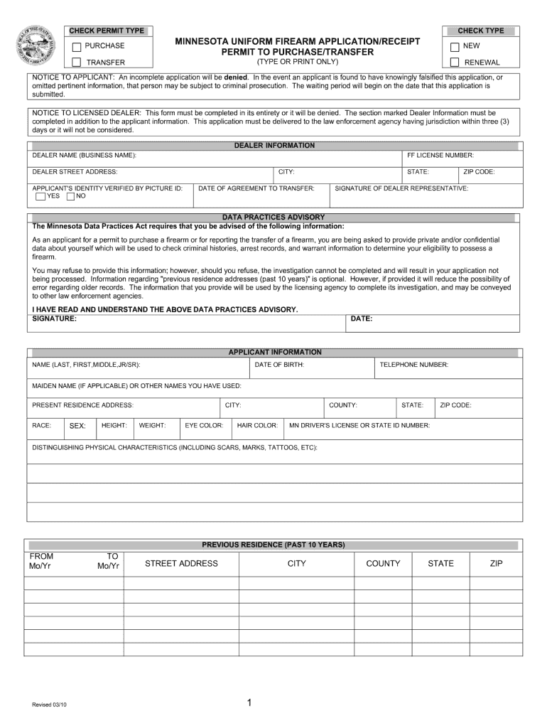 dps for drug receipt 2010 form Preview on Page 1