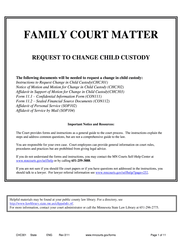 mn family court matter Preview on Page 1