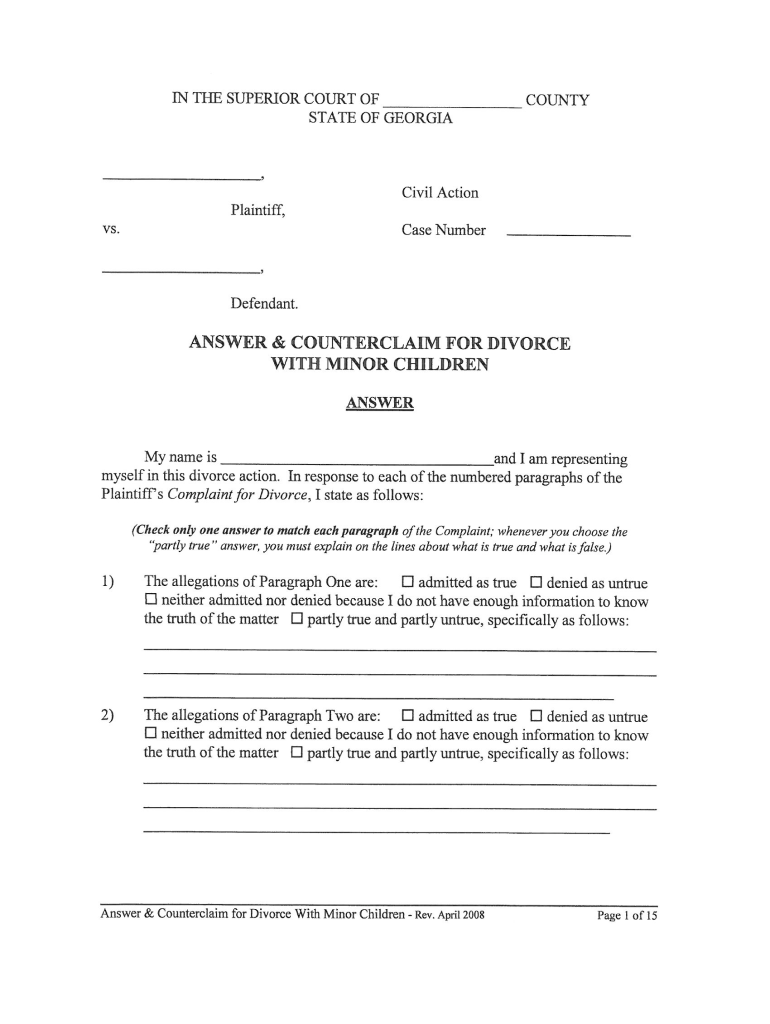 Virginia Divorce Papers Pdf Fill Online Printable Fillable Blank