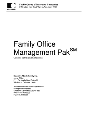 Xl Insurance Family Offices Fill Online Printable Fillable Blank Pdffiller