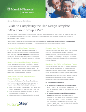 about your group rrsp plan design template manulife form