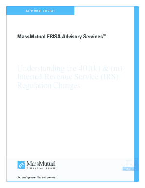 IRS 401(k) & 401(m) Regulation Changes
