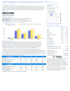 sam strategic growth separate account form