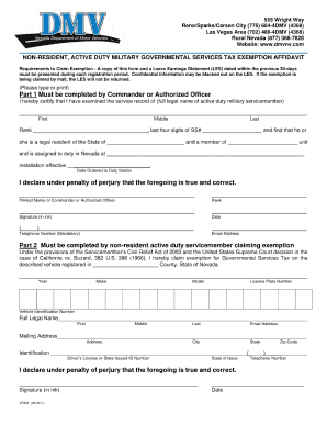 gst affidavit format