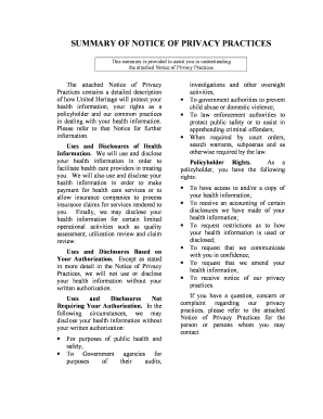 lab assignment 9 1 notice of privacy practices