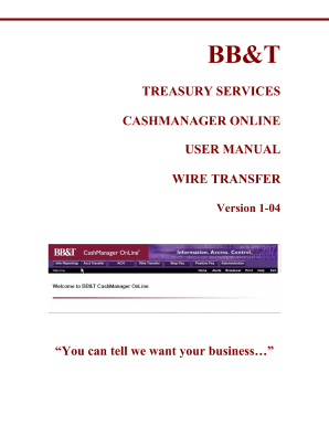 How To Make Fake Online Wire Bb&t - Fill Online, Printable  