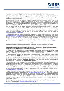 the terms of the issue or offer documents (including term-sheets) (if they indicate that RBS plc was expected to become