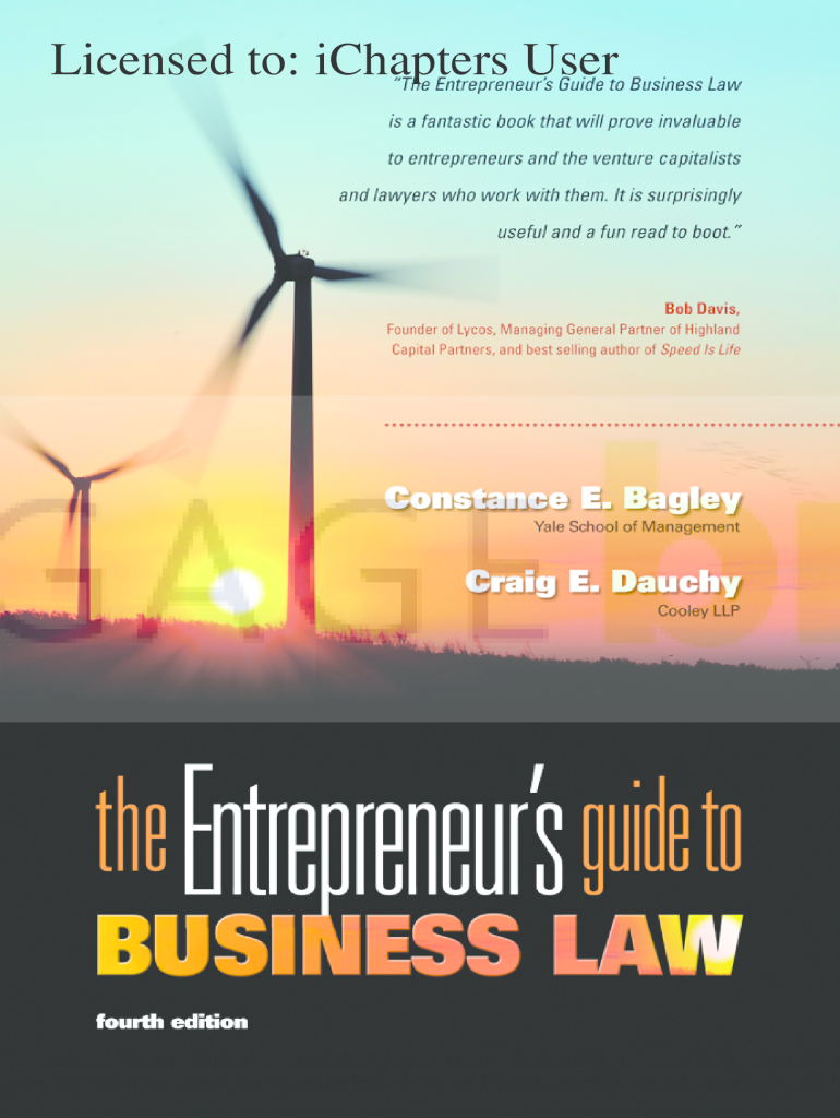 the entrepreneur's guide to law and strategy pdf Preview on Page 1