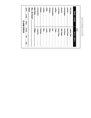 online shoe invoice form