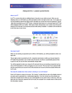 FREQUENTLY ASKED QUESTIONS - East West Bank