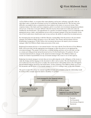 first midwest bank trust accout irrevocable form