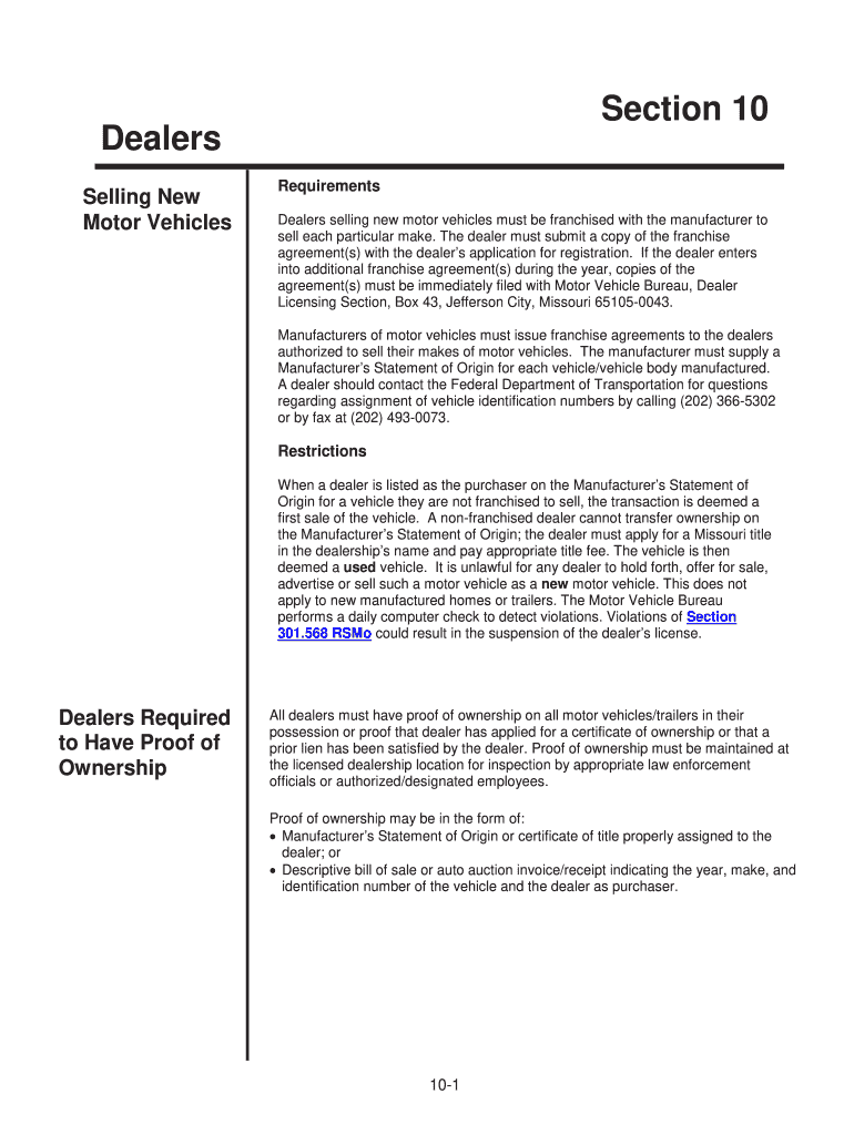 form 2447 Preview on Page 1