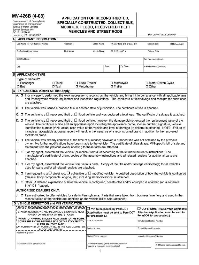 mv426b Preview on Page 1