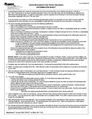 Dmv Hs3 Form - Fill and Sign Printable Template Online