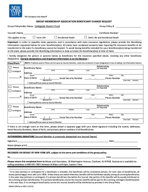 Transamerica continued monthly residence form - nylaarp