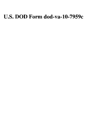 2004 Form VA 10-7959c Fill Online, Printable, Fillable, Blank - pdfFiller