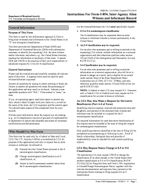 Form I-854