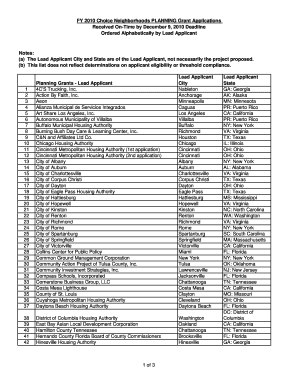 hud choice neighborhood planning december 9 2010 form