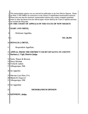 memorandum filed for a prenuptial agreement to be valid form