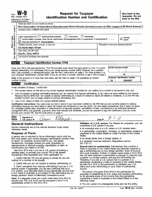 w-9 form ohio
 Fillable Online ohioib ohio w 9 form Fax Email Print - PDFfiller