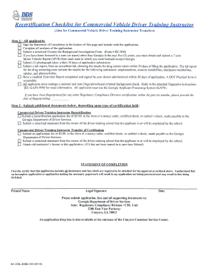 training certificate form