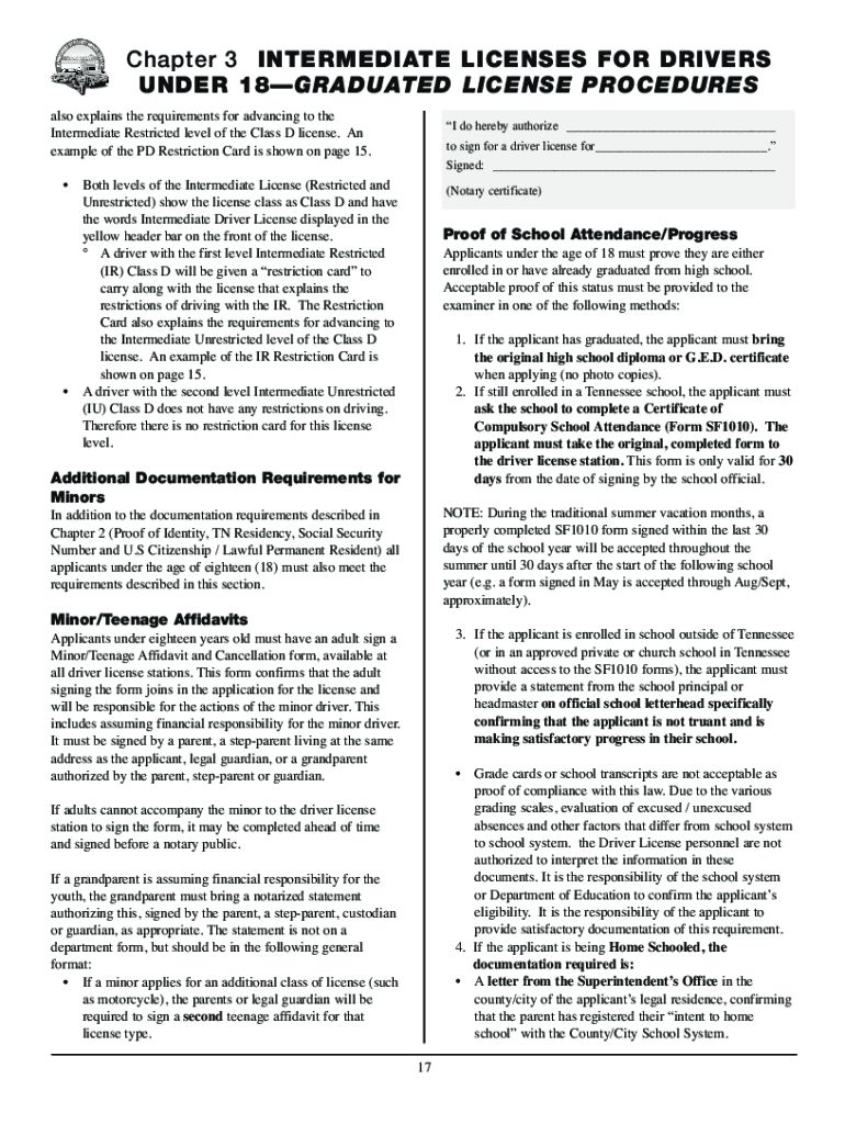 tn drivers license application form Preview on Page 1